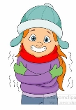 Freezing Cold Cartoon Woman | Use these free images for your websites, art  projects, reports, and ... | Cartoon images, Frozen pictures, Cartoon
